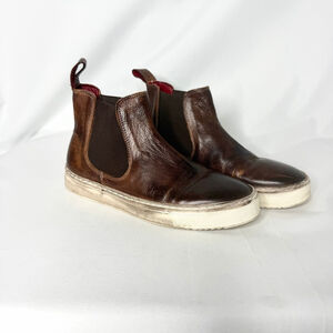 Bed Stu Whitney F325003 Womens Brown Leather Lifestyle Sneakers Shoes